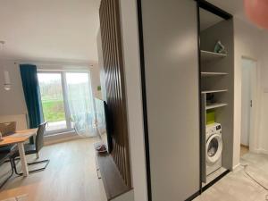 Kuchyňa alebo kuchynka v ubytovaní Apartament Zielone Wzgórze