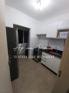 Кухня или мини-кухня в Lindo Apartamento até 10 pessoas, Praia Enseada Guarujá

