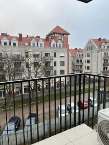 Balkón alebo terasa v ubytovaní Apartament Garbary 234 parking free