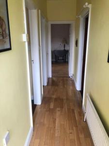 an empty hallway with a hallwayngthngthngthngthngthngthngthngthngthngth at ChestNut View Oldcastle 1 bed-room self catering in Oldcastle