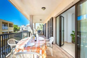 Balkón alebo terasa v ubytovaní G2 Práctico Apartamento en Mallorca cerca de las mejores playas