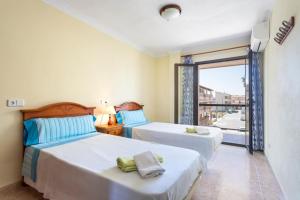 Posteľ alebo postele v izbe v ubytovaní G2 Práctico Apartamento en Mallorca cerca de las mejores playas