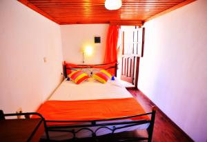 Postel nebo postele na pokoji v ubytování Olympos Pension