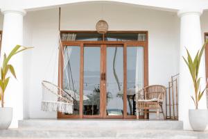 Balkón nebo terasa v ubytování Dreamsea Sri Lanka