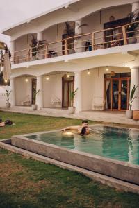 Bazén v ubytování Dreamsea Sri Lanka nebo v jeho okolí