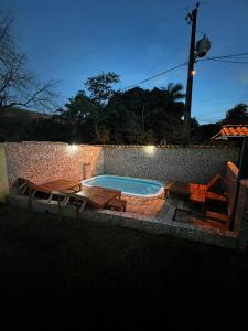 Kolam renang di atau dekat dengan Nova Beco das Cores Flats e Pousada