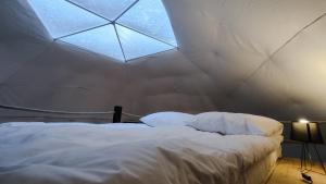 Posteľ alebo postele v izbe v ubytovaní Silence Glamp - Glamping Bieszczady