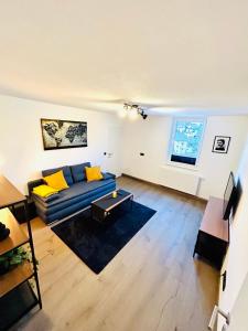 Posedenie v ubytovaní Idyllische Suite in Zentrumsnähe mit Parkplatz Top 1