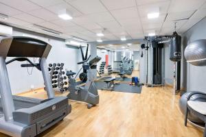 Fitness centrum a/nebo fitness zařízení v ubytování Best Western Karlshamn Spa & Relax
