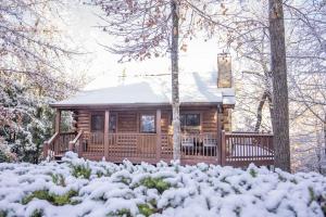 Cuddlin' Up, Er209 - Luxury At Its Finest And Location That Can't Be Beat! cabin v zimě