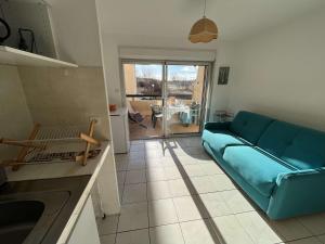 Posedenie v ubytovaní Appartement 2 pièces avec piscine, parking, proche commerces - Marseillan - FR-1-387-188 + 5 fotografií