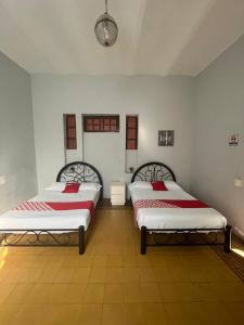 Postel nebo postele na pokoji v ubytování Hotel Queretaro + 24 fotografií