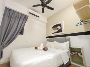 Ένα ή περισσότερα κρεβάτια σε δωμάτιο στο M Vertica By Minsu