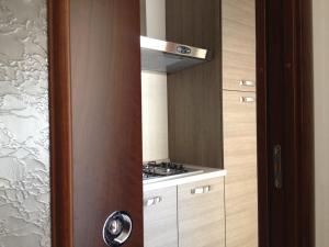 Nhà bếp/bếp nhỏ tại Via Roma suite