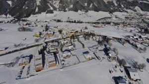 Villa Castelli durante l'inverno