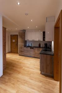 A kitchen or kitchenette at Luxapart Haus 2