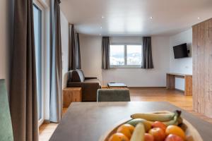 A television and/or entertainment centre at Luxapart Haus 2