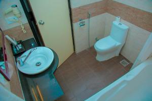 Kupatilo u objektu Tuki Resort Pokhara
