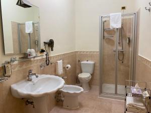 Koupelna v ubytování Hotel Estée