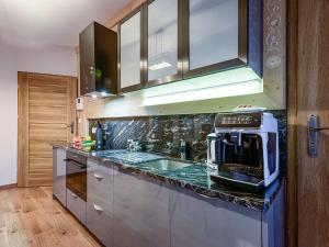 Kuchyňa alebo kuchynka v ubytovaní VisitZakopane - Baron Apartment
