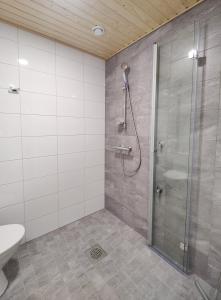 Koupelna v ubytování Peaceful nordic home for 5 / near city and airport