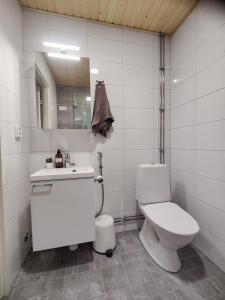 Koupelna v ubytování Peaceful nordic home for 5 / near city and airport