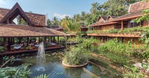 Zahrada ubytování Angkor Village Hotel - Small Luxury Hotels of the World