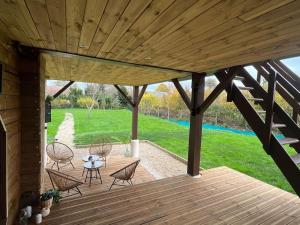 Zahrada ubytování Le Gîte du Verger au cœur des boucles de Seine