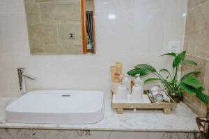 Koupelna v ubytování Thung Lũng Kim Khuê Villas