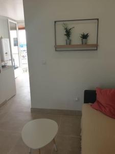 Posedenie v ubytovaní Studio neuf atypique centre ville Palavas vue mer