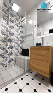 Kúpeľňa v ubytovaní Pod Brzozami Apartamenty Let's Sea Gąski