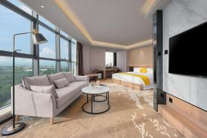 Galería fotográfica de 广州白云机场花东朝阳路亚朵酒店 en Huadu