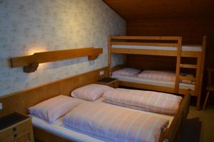 Postel nebo postele na pokoji v ubytování Landhaus Buchsteiner