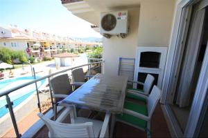 Balkón nebo terasa v ubytování SUNSET BEACH CLUB LEBRENTALS