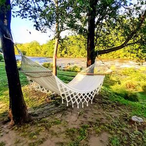 サンタ・ロサ・デ・カラムチタにあるMiralrioの川の横の木掛け +43枚の写真