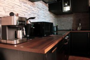 A kitchen or kitchenette at Lion Luxury rooms