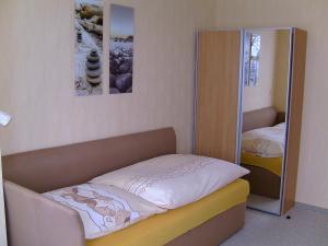 Postel nebo postele na pokoji v ubytování Hotel Gode Wind