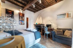 Posezení v ubytování Luxury Trastevere