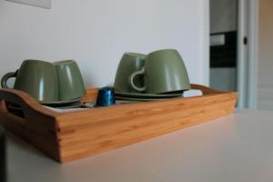 Coffee and tea making facilities at Lion Luxury rooms