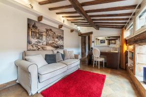 Posezení v ubytování Luxury Trastevere