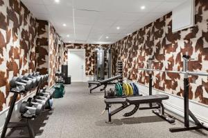 Fitness centrum a/nebo fitness zařízení v ubytování Best Western Vetlanda Stadshotell
