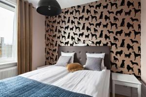 Postel nebo postele na pokoji v ubytování Best Western Vetlanda Stadshotell