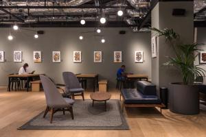 Zedwell Piccadilly Circus的休息区