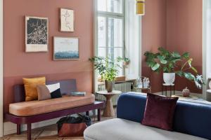 Posezení v ubytování Stay KooooK Bern City - Online Check In