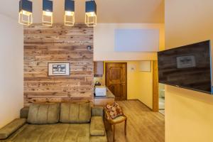 Istumisnurk majutusasutuses Putzenhof Appartements