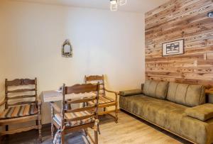Istumisnurk majutusasutuses Putzenhof Appartements