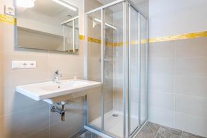 Vannituba majutusasutuses Putzenhof Appartements