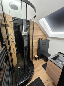 Koupelna v ubytování Zen, un studio superlatif