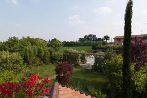 Zahrada ubytování B&B a Ca' Minore Franciacorta
