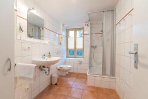 Koupelna v ubytování Ostseevilla - Appartement 05
